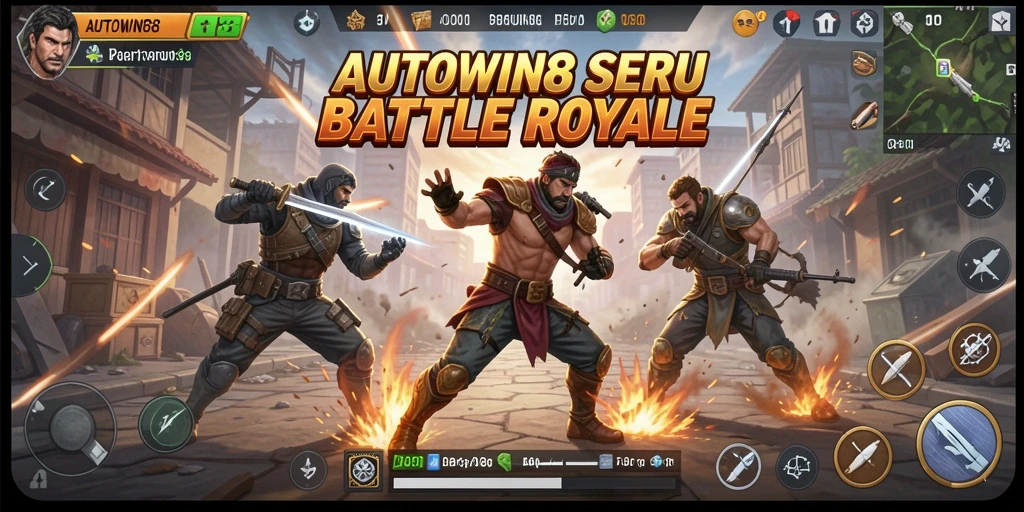 Screenshot gameplay AUTOWIN88 yang menegangkan dan seru.