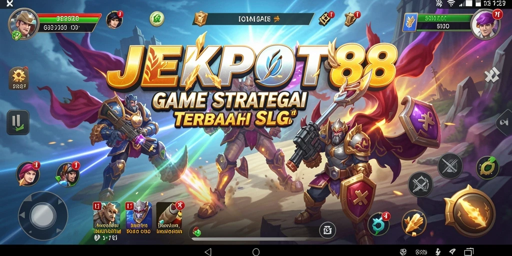 Tampilan menarik dari gameplay strategi JEKPOT88 yang seru.