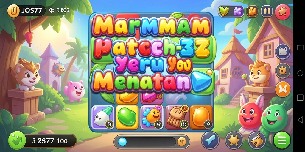 Tampilan utama gameplay JOS77 yang menarik dan penuh tantangan.