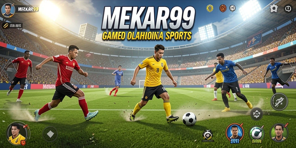 Tampilan gameplay dinamis dan seru di MEKAR99.