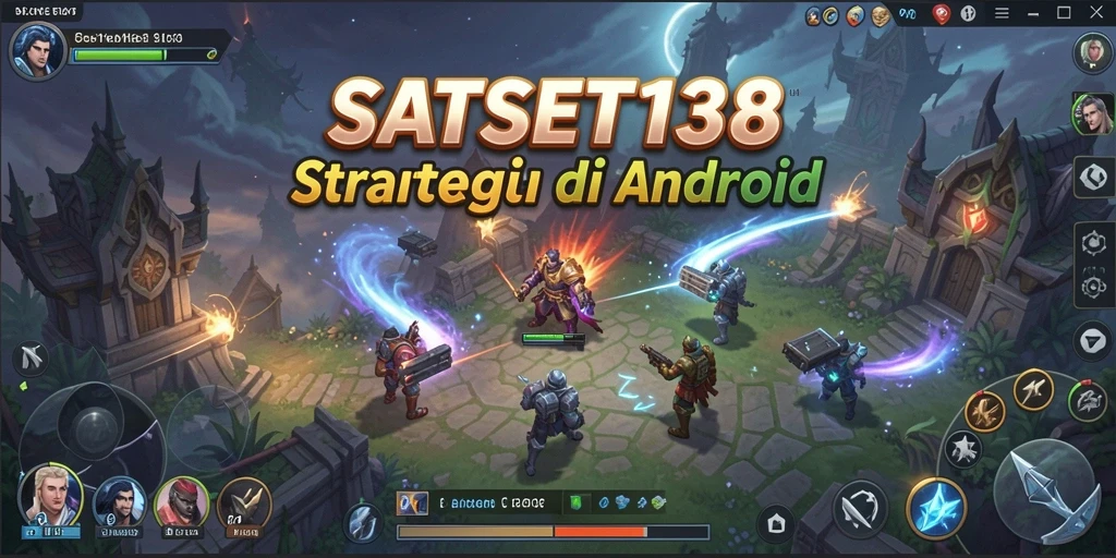 Tampilan gameplay strategis yang mendebarkan dalam SATSET138.
