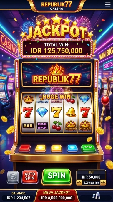 Screenshot pilihan kategori aplikasi di republik77.